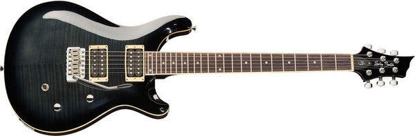 Stratocaster Models - Harley Benton CST-24T Black Flame - Jalmus